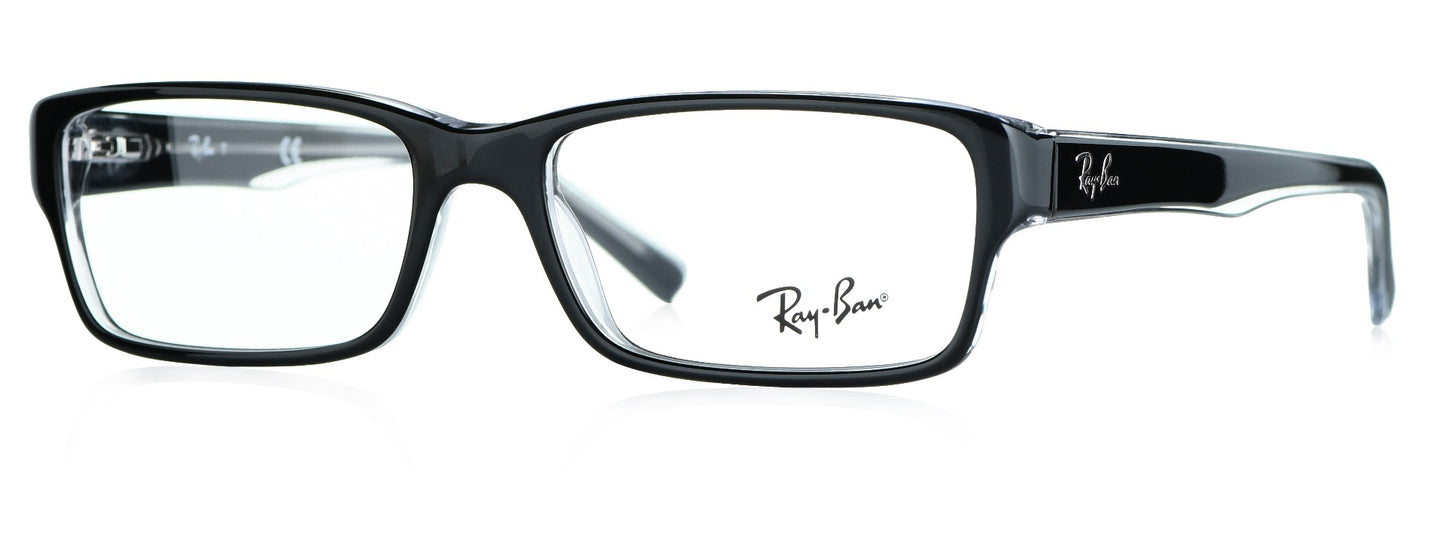 Ray-Ban RB 5169 2034 Medium Black Unisex Premium Eyeglasses