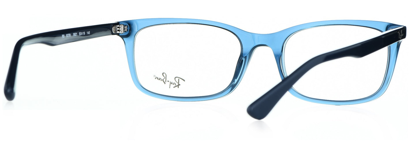 Ray-Ban RB 5379-I 5921 Medium Blue Unisex Premium Eyeglasses