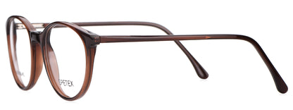 Spetex M 9149 49 Medium Brown Unisex Eyeglasses