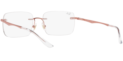 RAY-BAN 0RX6483I 3094 - Rose gold Eyeglasses